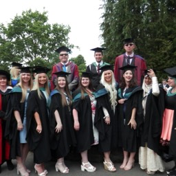 Carmarthen campus graduation, 2016