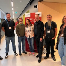 Members of the DigitIslam CHANSE team,  EASR Conference 2024, Gothenburg 